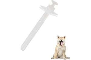 PLUSHCEWT Sparapillole per Gatti,Pet Siringa di Pillola,Alimentatore di Medicine per Animali,Gatto Pillole Alimentatore,Animali Medici Dispenser per Cani Gatti