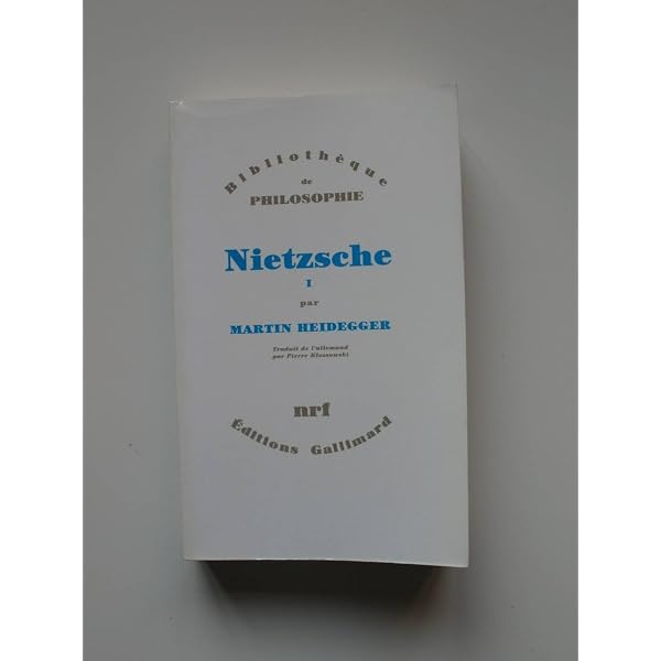 Nietzsche II : Heidegger, Martin, Klossowski, Pierre: Amazon.fr