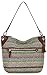 Produktbild The Sak Womens Indio Crochet Hobo Bag, Woodland Stripe, One Size
