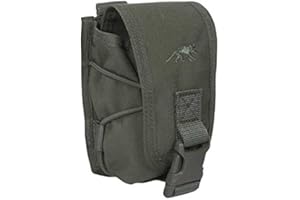 Tasmanian Tiger Poche Grenade Réglable en Cordura Vert, 8 x 4 x 12-20 cm, 99 gr