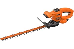 BLACK+DECKER BLACK + DECKER BEHT201-GB Hedge Trimmer, 240 V, Black, 45 cm