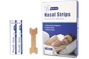ALL4US® 30 Cerotti Nasali, cerotto nasale respira bene antirussamento, cerotti per non russare, migliora la respirazione ed il sonno garantendo un maggiore flusso d'aria