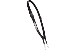 Ergodyne Squids 3134 Barcode Scanner Harness, Sling Style, Tethering Lanyard for Bar Code Scanners, Black