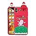 Produktbild Ultra Dünn Slim Anti-Rutsch Flexible Handyhülle 3D Merry Christmas Kreative Soft Licht Gel Gomma TPU Silikon Schutz Handy Hülle Case Tasche Etui Bumper für iPhone XR 6,1"