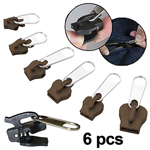 Hot TV 6 Fix einen Reißverschluss Zip Slider Rescue Instant Repair Kit Ersatz - 2