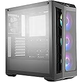 Cooler Master MasterBox MB530P ARGB Caja PC ATX con 3 Paneles Cristal Templado, 3 x 120 mm Ventiladores Preinstalados, Config