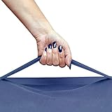 Beautissu® Klappmatratze Campix 80x195cm klappbares 10cm starkes Notbett Faltmatratze Gäste-Matratze faltbar Dunkel-Blau - 6