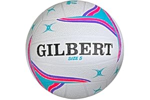 SPORTS INNOVATION LTD Gilbert APT Outdoor Netball Training/Practice Balls - PURPLE Size 5 (Qty: 4)