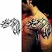 LHWY Temporary Tattoo Sticker For Men Women Waterproof Tattoo Paper Transfer Fake