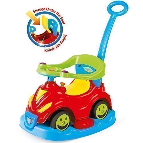 DOLU 8003 - My First Trike Baby Tricycle With Push Bar