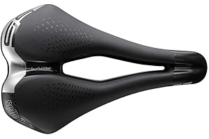 Selle Italia - Comfortable City Bike Saddle S 5 Lady Superflow Woman, Rail FeC Alloy Ø7, Soft-Tek, Ultra Comfort Gel, Durable, Reflective Tape High Visibility, Ergonomic