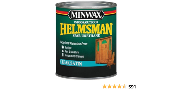 Minwax 63205 Helmsman Spar Urethane Satin Finish Quart By Minwax Amazon De Baumarkt