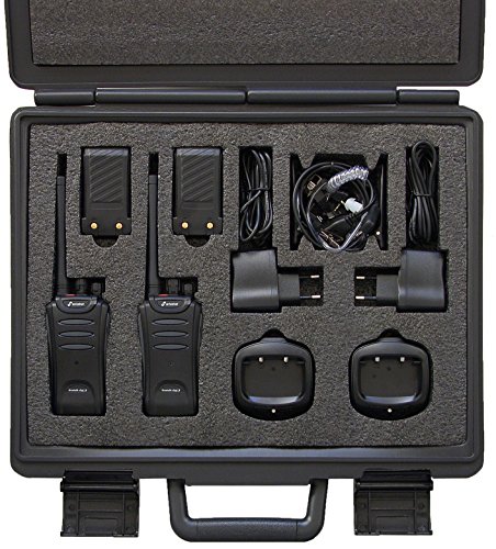 Stabo Elektronik 20283 FreeTalk Digi_ - 8 maletín de Radio PMR/DMR - Juego de Dispositivos - Segura y störungsarme electrónica Digital - Batería de Ion de Litio