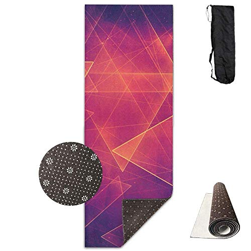 Fgrygf Blue Tech Tree Printed Design Yoga Mat Extra Thick Exercise Estera De Yoga Fit Yoga Pilates Core Exercises Floor Exercises Floor Exercises - 