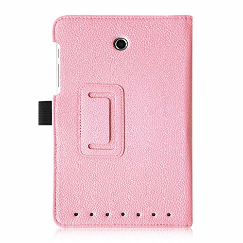 Fintie Acer Iconia Tab 8 A1-840 FHD Hülle – Hochwertige Kunstleder Slim Fit Stand Case Cover Schutzhülle Tasche Etui für Acer Iconia A1-840 FHD (8 Zoll) Tablet, Rosa - 3