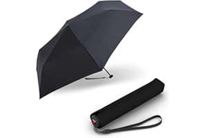 Knirps Regenschirm I.030 Small Manual mit Schirmtasche I 21 cm kleiner Reiseschirm I Regenschirm leicht I kleiner Taschenschirm mit Handöffner I Taschenregenschirm sturmfest