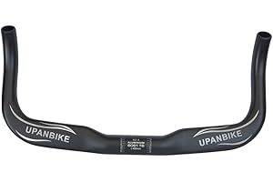 Upanbike Guidon de repos pour vélo fixe style TT 31,8 mm x 42 cm