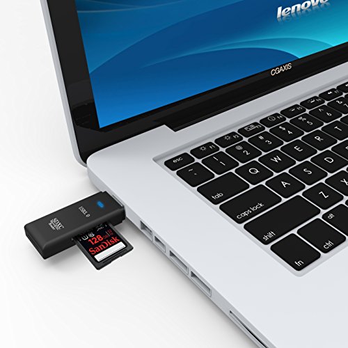 Kartenleser, Gvoo USB 3.0 SD/TF 2-Slot  Kartenlesegerät Card Reader Memory Card Reader für SD,TF,RS-MMC,MicroSD,SDHC,MMC Plus,MMCmobile - 8