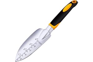 SUFANG Paleta de jardín de aleación de aluminio para plantar, trasplantar, deshierbar, mover