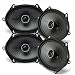 Kicker Speaker Bundle - Two pairs of Kicker 6x8 Inch KS-Series Speakers 41KSC684 RS.26435.00