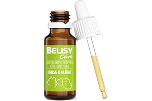 BELISY >Läuse & Flöhe< Bachblüten Tropfen für Hunde & Katzen - Bei Läusen & Flöhen - Spezial Bachblütenmischung - 20 ml