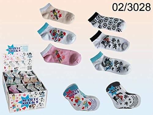 SET of 3 MAGIC SOCKS Put them in Warm Water and watch them Grow, Heart Angel White Nerd Girl Peach Glamor LADY Pink GIRLS Ladies