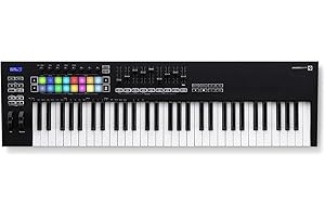 Novation Launchkey 61 [MK3], controller tastiera MIDI - Integrazione profonda con Ableton Live. Modalità accordo, modalità scala e arpeggiatore. Tutto il software di cui hai bisogno