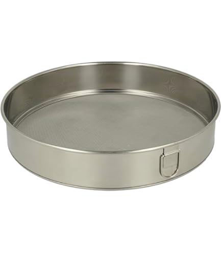 DE BUYER Choc 8136.24 Choc Non-Stick Aluminium Round Pizza Tray, 24