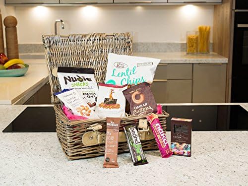 Vegan Snacktastic Healthy Snacks In A White Box