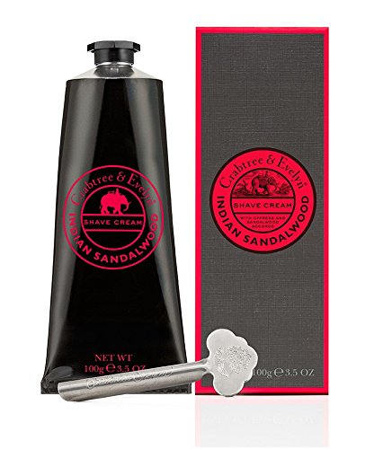 Indian Sandalwood Shave Cream Tube with Key 100g