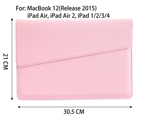 STONG MacBook air MacBook Pro iPad Air2 11.6, 12, 13.3, 15.4 zoll hülle leder tasche sleeve case PU Leather Laptop Case Protective Carrying Hüllen Bag Case Cover Shell - 2