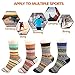 Produktbild Lvein Wolle Sockel, 4pack Ambielly Frauen Socken Wintersocken Vintage weich warm für Winter Daily Wear-UK 4-7.5/EU 35-40