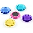 eS³kube Colorful Translucent Magnet for Magnetic White-Boards - Stick Notes, Photos, Charts and More (Size 30mm) (Set of 10)
