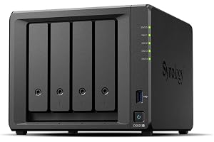 DiskStation DS925+ – 4-fack NAS med 2,5 GbE, utbyggbar till 9 fack, M.2 NVMe SSD-cachning, Höghastighetskopiering, övervakning och samarbete, datalagring och hanteringslösning perfekt för hem eller