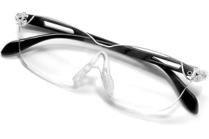 OKH 160% Lenti Di Ingrandimento Indossabili Mani Libere Per Lavoro Da Vicino Lettura Da Cucito Passatempo Leggero (Non Leggero, 1pacco)