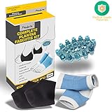 Penkwin® | 5 piece | Plantar Fasciitis Treatment kit | Great for Plantar Fasciitis Pain | 2 Compression Sock Supports & Deep Tissue Massager
