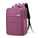 Produktbild LaDicha Männer Frauen Wasserdicht Laptop Tasche Computer Reise Schule Rucksack Schultertaschen-Lila