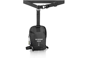 Acerbis 0024216.090 Borsello Da Gamba, Lateral, Impermeable, Negro