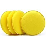 WONKEY - 4 Adet Pasta Cila Wax Pedi S&uuml;ngeri, Araba ve Torpido Parlatma ve Temizleme Aplikat&ouml;r&uuml;