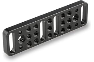 CAMVATE Multifunktions-Montageplatte Käseplatte mit 1/4 "-20 und 3/8" -16 Verbindungen