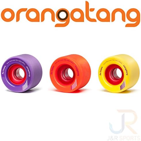 Orangatang Keanu 66mm Wheels (Set of 4) (Orange 80a)