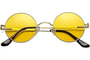 Pro Acme Retro Small Round Polarised Sunglasses for Men Women