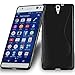 Produktbild Cadorabo DE-105578 Sony Xperia C5 Ultra Handyhülle aus flexiblem TPU Silikon im S-Line Design Schwarz
