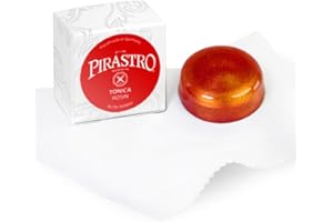 Pirastro Violine Kolophonium Tonica Handgefertigte Qualität für Profis und Studenten Violinspieler Premium Kolophonium aus Naturharz für Musiker