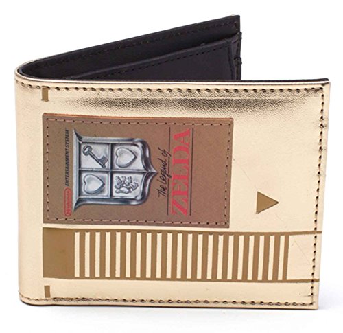 Preisvergleich Produktbild Legend of Zelda Brieftasche Game Cartridge Nue offiziell Nintendo Gold Bifold