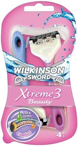 Wilkinson Sword 70007120 Xtreme 3 Beauty Disposable Razor 4s
