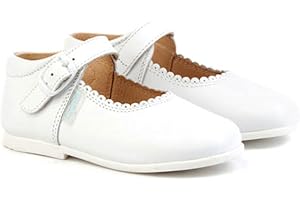 Angelitos Merceditas de Cuero para Niña. Marca Modelo 500. Todo Piel. Calzado Infantil Hecho en España