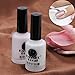 Pink Peel Off Liquid Tape & Peel Off Base Coat Nail Art Palisade Cuticle Cream 15ML