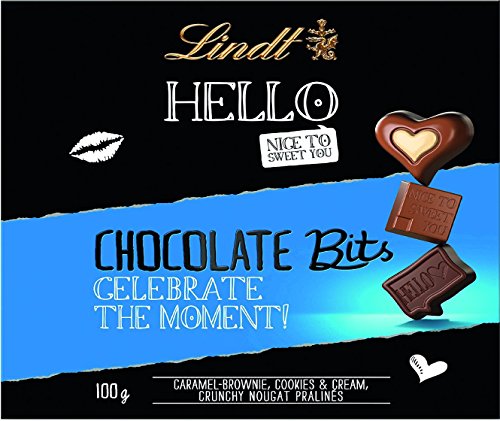 Lindt & Sprüngli Hello Chocolate Bits Pralinen, 100 g