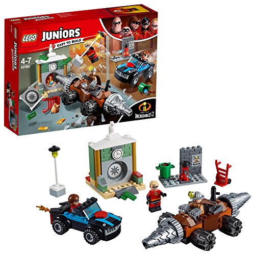 LEGO Juniors- Set Mattoncini Rapina in Banca del minator, Multicolore, 10760